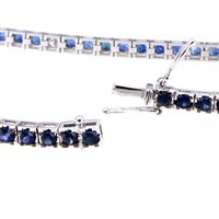  -  - Armband Crivelli Dame ZAFFIRO in Weißgold Zaffiro 2.80 Ct 329-L1052-H - 329-L1052-H